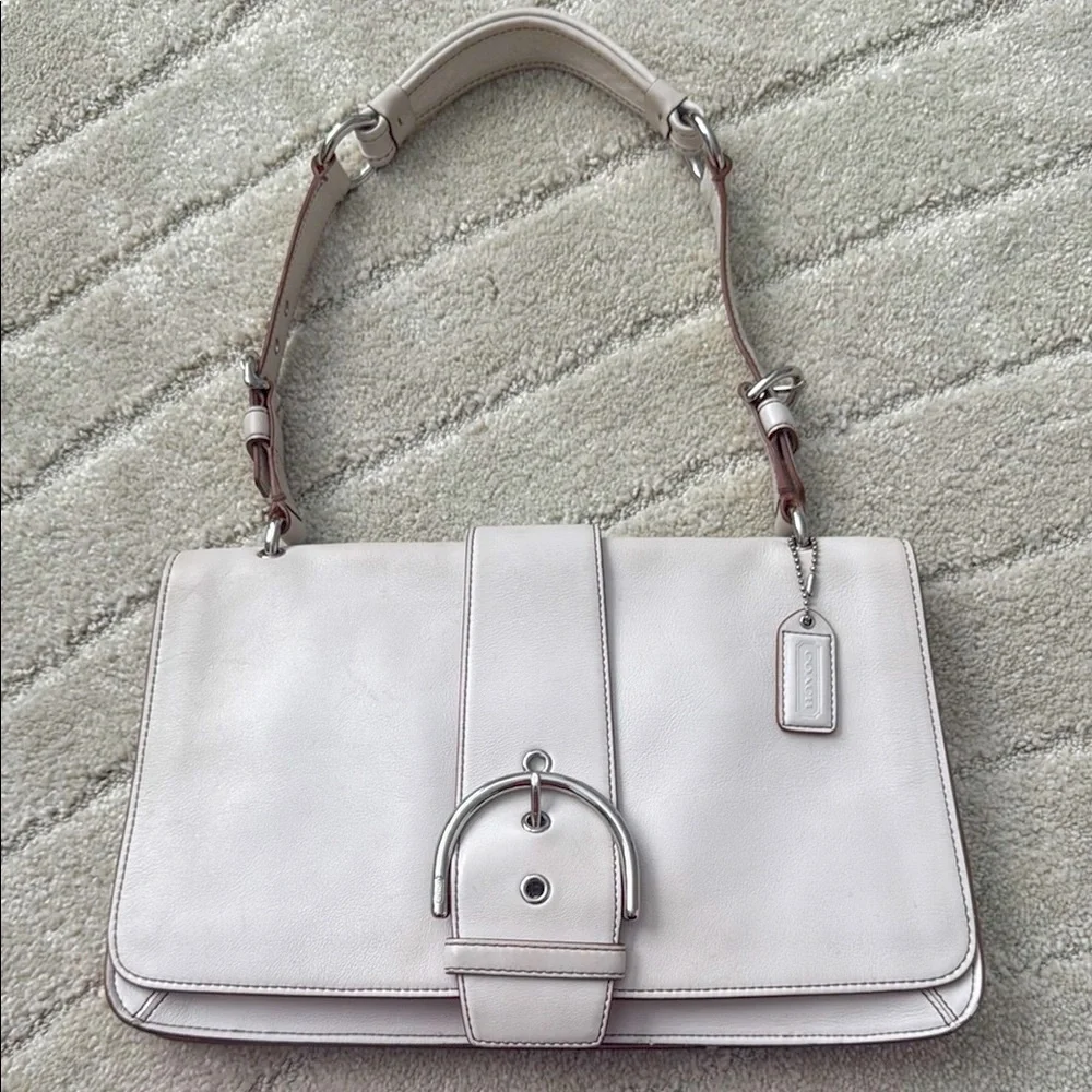 Coach Leather Shoulder Bag